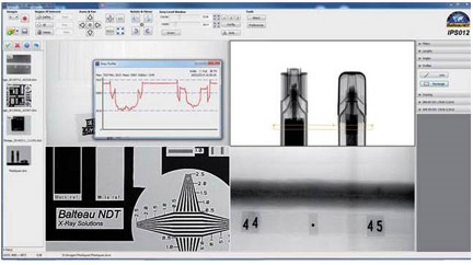 Analyse d'image BALTOSCOPE IPS012, logiciel