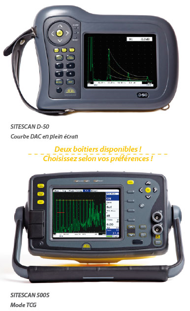 Appareils SITESCAN D-50 et 500S - SOFRANEL