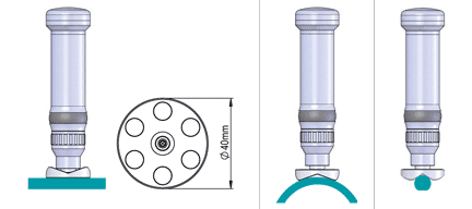 Pied spécial sonde UCI