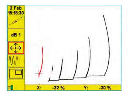 Capture d'écran fonction trace des Weldchecks